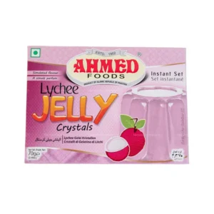 Ahmed Foods LYCHEE JELLY CRYSTALS 70 gms