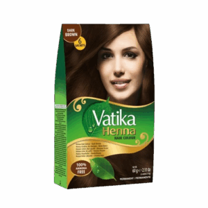 Dabur Vatika Dark Brown Henna Hair Color 2.11 fl. oz