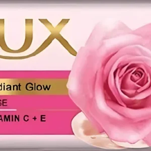 LUX Radiant Glow Rose Bathing Bar  125 gms