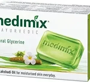 Medimix Ayurvedic Natural Glycerine with Lakshadi Oil Bathing Bar 125 gms