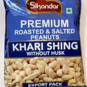 Sikandar Premium Roasted & Salted Peanuts Without Husk 400 gms