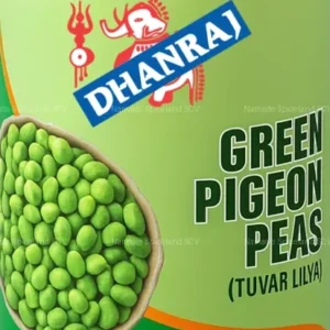 Dhanraj Green Pigeon Peas Tin 425 gms
