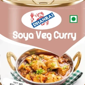 Dhanraj Soya Veg Curry Tin 850 gms