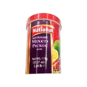National Hot Punjabi Mixed Pickle 2.2 lbs