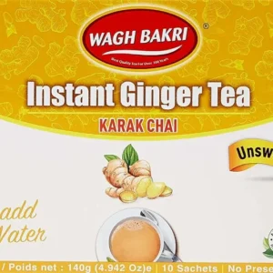 Wagh Bakri Ginger unswtnd Inst.Tea premix 24 lbs