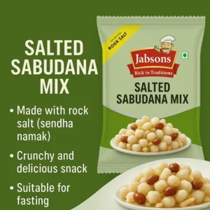 JabSons Sabudana Mix Salted 180 gms