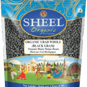 SHEEL ORGANIC BLACK GRAM / URAD WHOLE 4 lbs