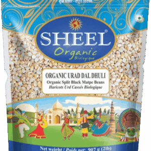 SHEEL ORGANIC BLACK GRAM DHULI / URAD DHULI 2 lbs