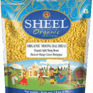 SHEEL ORGANIC MOONG DAL DHULI 4 lbs