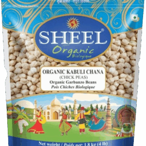 SHEEL ORGANIC KABULI CHANA - CHICKPEAS 4 lbs