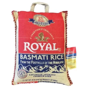 Royal Basmati White Jute Bag 20 lbs