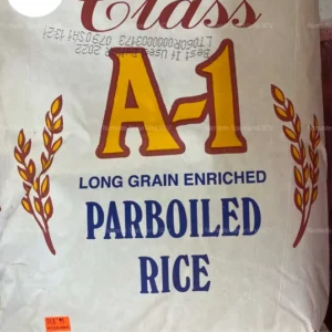 A-1 Long Grain Enriched Paraboiled Rice 25 lbs