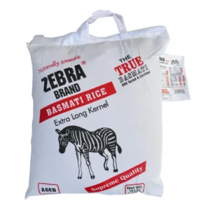 Zebra Brand Extra Long Grain Basmati Rice(R) 10 lbs