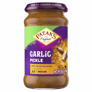Patak Garlic Pickle in Oil 10.93 oz