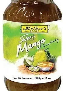 Mother's Recipe Sweet Mango Chutney 12 oz