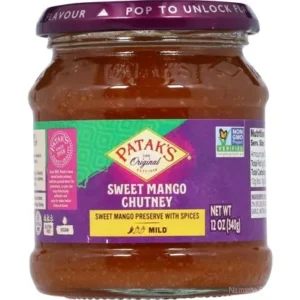 Mother's Recipe Bengali Club Mango Chutney Hot 12 oz