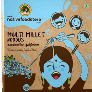 Nativefoodstore Multi Millet Noodles 210 gms