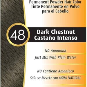 Bigen Permanent Powder Hair Color - Dark Chestnut 6 gms