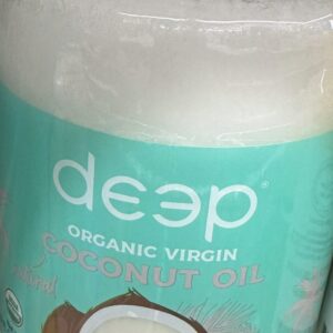 Deep Organic Natural Coconut Oil Jar 946 ml