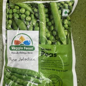 Veggie feast Green peas 312g