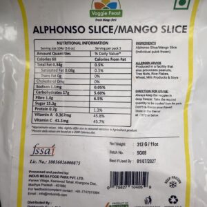 Veggie Feast Alphonso Mango Slices 312g