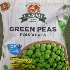 Laxmi Green Peas 908g