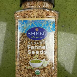 Sheel Organic Fennel seeds 227G