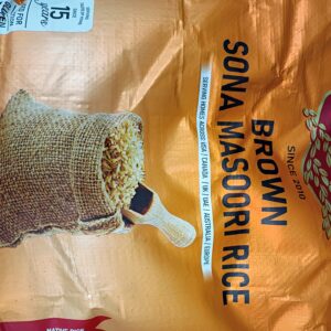 Deccan brown sona masoori 20lb
